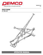 Demco TRUSS-T BOOM 45 Operator's Manual
