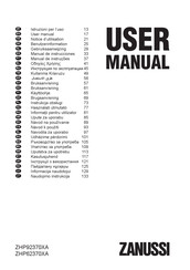 Zanussi ZHP62370XA User Manual