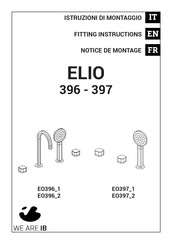 Ib Rubinetti ELIO 396 Fitting Instructions Manual