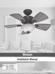 Hunter Watson 52090 Installation Manual
