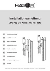 HAGOR CPS Pop Out Arms Installation Manual