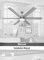 Hunter 59397 Installation Manual