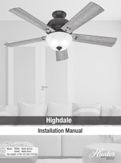 Hunter Highdale Installation Manual