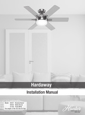 Hunter 50721 Installation Manual