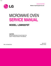 LG LSMH207ST Service Manual
