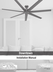 Hunter 51592 Installation Manual
