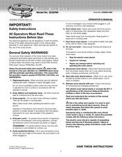 SNOWJOE Plus 323ERM Operator's Manual