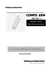 Shibaura COMPO ARM BA-III Series Instruction Manual