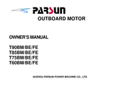 Parsun T85FE Owner's Manual