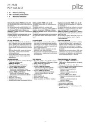Pilz PSEN ma1.4a-52 Operating Instructions Manual