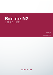 suprema BioLite N2 User Manual