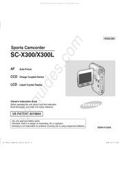 Samsung SGH-X300L Owner's Instruction Book