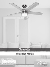 Hunter 59621 Installation Manual