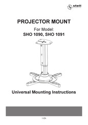 Stell SHO 1090 Universal Mounting Instructions