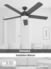 Hunter 59484 Installation Manual