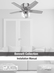 Hunter Bennett 50421 Installation Manual