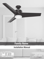 Hunter 59471 Installation Manual