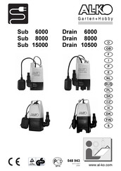 AL-KO Sub 15000 Operating Instructions Manual