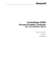 Honeywell HC900 User And Installation Manual