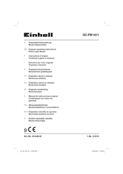 EINHELL GC-PM 40/1 Original Operating Instructions