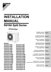 Daikin RXG35E2V1B Instruction Manual