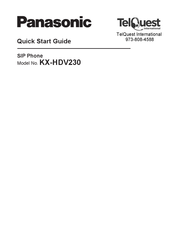 Panasonic KX-HDV230 Manuals | ManualsLib