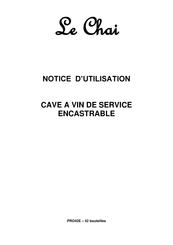 Le Chai PRO42E User Manual