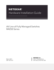 NETGEAR M4250 Series Hardware Installation Manual