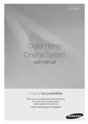 Samsung HT-C445 User Manual