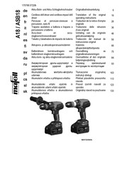 Mafell ASB18 Translation Of The Original Operating Instructions