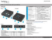 Startech.com ST121USBHD Quick Start Manual