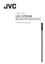 JVC UX-C25DAB Operating Manual