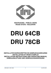 Dru 64CB Installation Instructions Manual