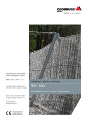 Geobrugg RXE-500 Manual
