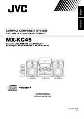 JVC CA-MXKC45 Instructions Manual