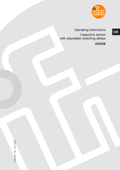 IFM KI0058 Operating Instructions Manual