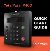 PAYCHEX ICONTIME TotalPass P400 Quick Start Manual