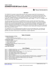 Texas Instruments DS560DF410EVM User Manual