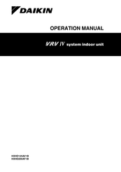 Daikin VRV IV HXHD200AY1B Operation Manual