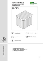 Konifera SX-FS78 Assembly Instructions Manual