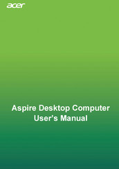 Acer Aspire XC-1780 I5402 User Manual