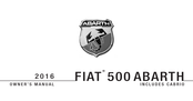 Fiat 500 ABARTH 2016 Owner's Manual