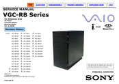 Sony VGC-RB55MGX Service Manual