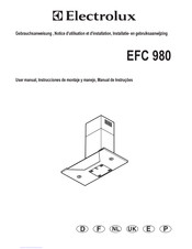 Electrolux EFC 980 User Manual