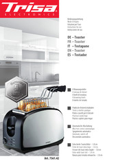 Trisa electronics 7361.42 Instructions For Use Manual