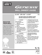 Weber Genesis E - 310 Owner's Manual