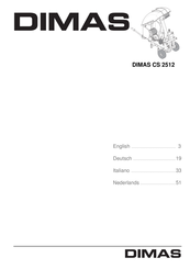 Dimas CS 2512 Operator's Manual