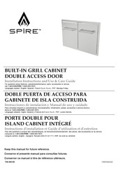 KitchenAid SPIRE 780-0018B Installation Instructions And Use & Care Manual