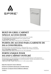 KitchenAid SPIRE 780-0019A Installation Instructions And Use & Care Manual