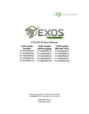 Seagate EXOS ST10000NM014G Product Manual